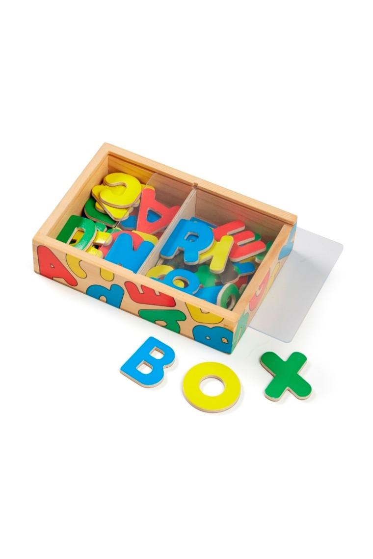 Melissa & Doug Ahşap Mıknatıslı Harfler