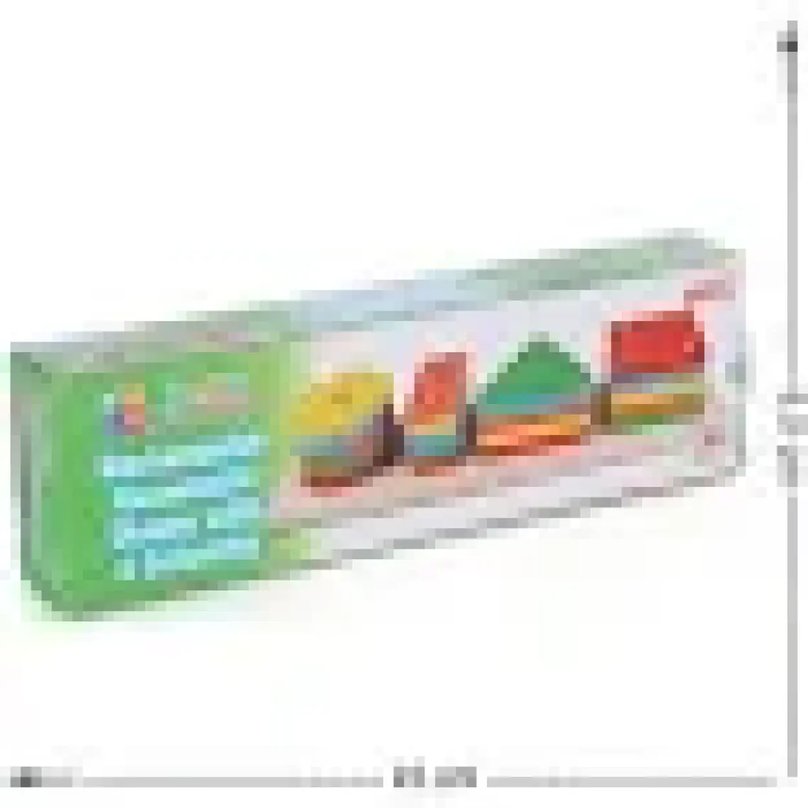 Hamaha Wooden Toys Doğal Ahşap Eğitici Oyuncak Dikdörtgen 5'li Sütun Geometrik Şekil HMH-055