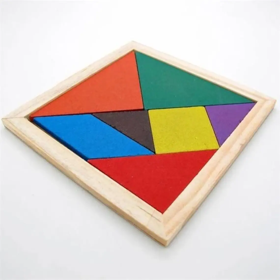 Wooden Toys Ahşap Renkli Tangram