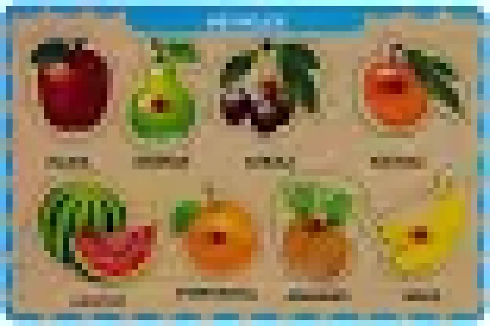 Maketçiniz Ahşap Tutmalı Eğitici Yapboz Meyveler