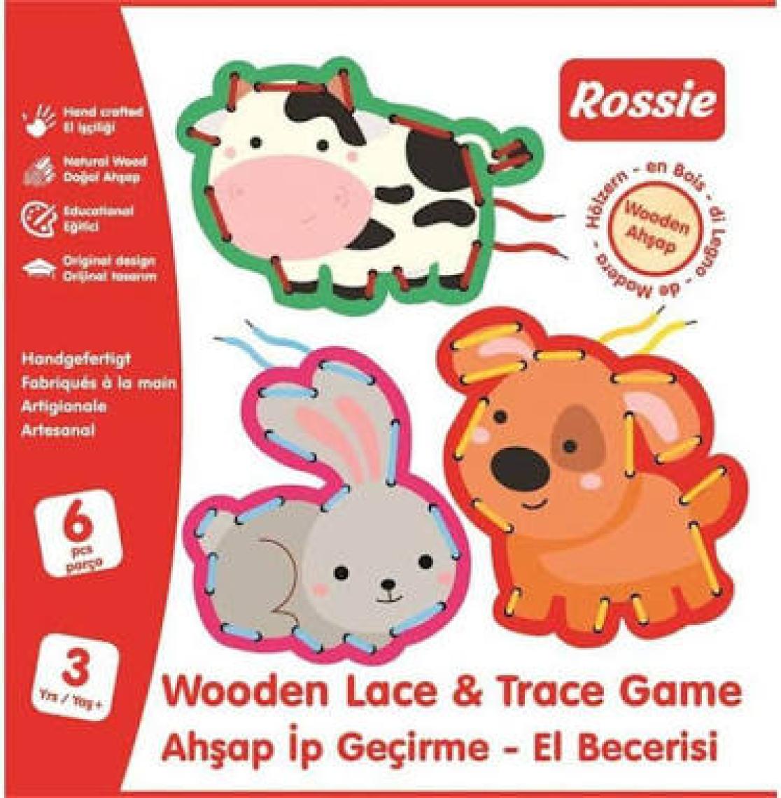 Rossie Ahşap İp Geçirme El Becerisi Oyunu - Seri 1