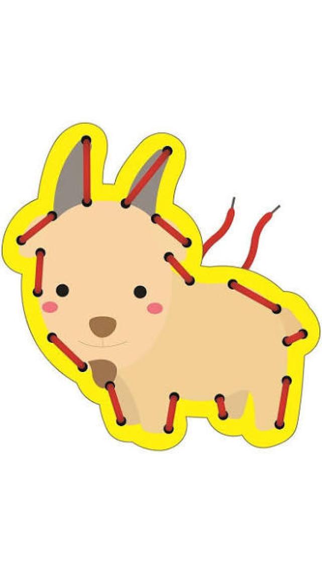 Rossie Ahşap İp Geçirme El Becerisi Oyunu - Seri 1