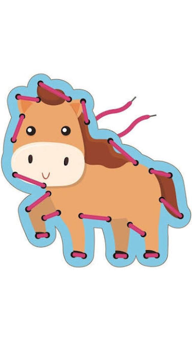 Rossie Ahşap İp Geçirme El Becerisi Oyunu - Seri 1