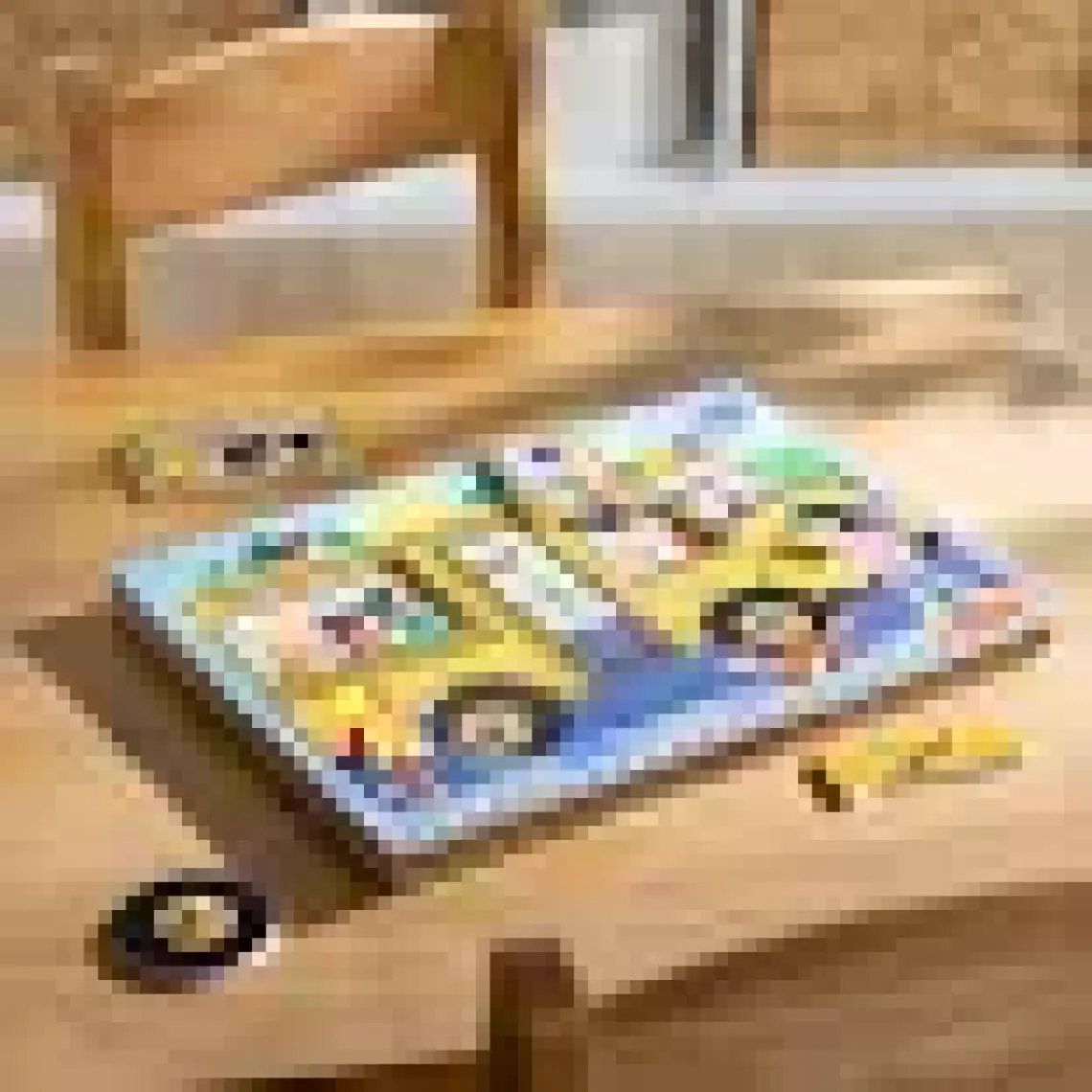 Melissa&Doug Ahşap Sesli Yapboz - The Wheels On The Bus