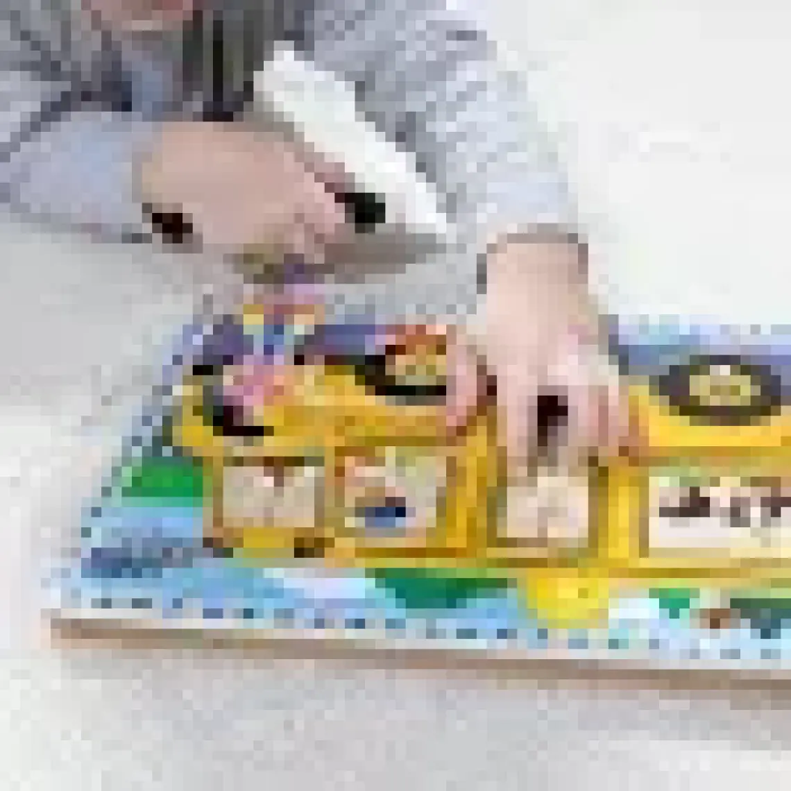 Melissa&Doug Ahşap Sesli Yapboz - The Wheels On The Bus
