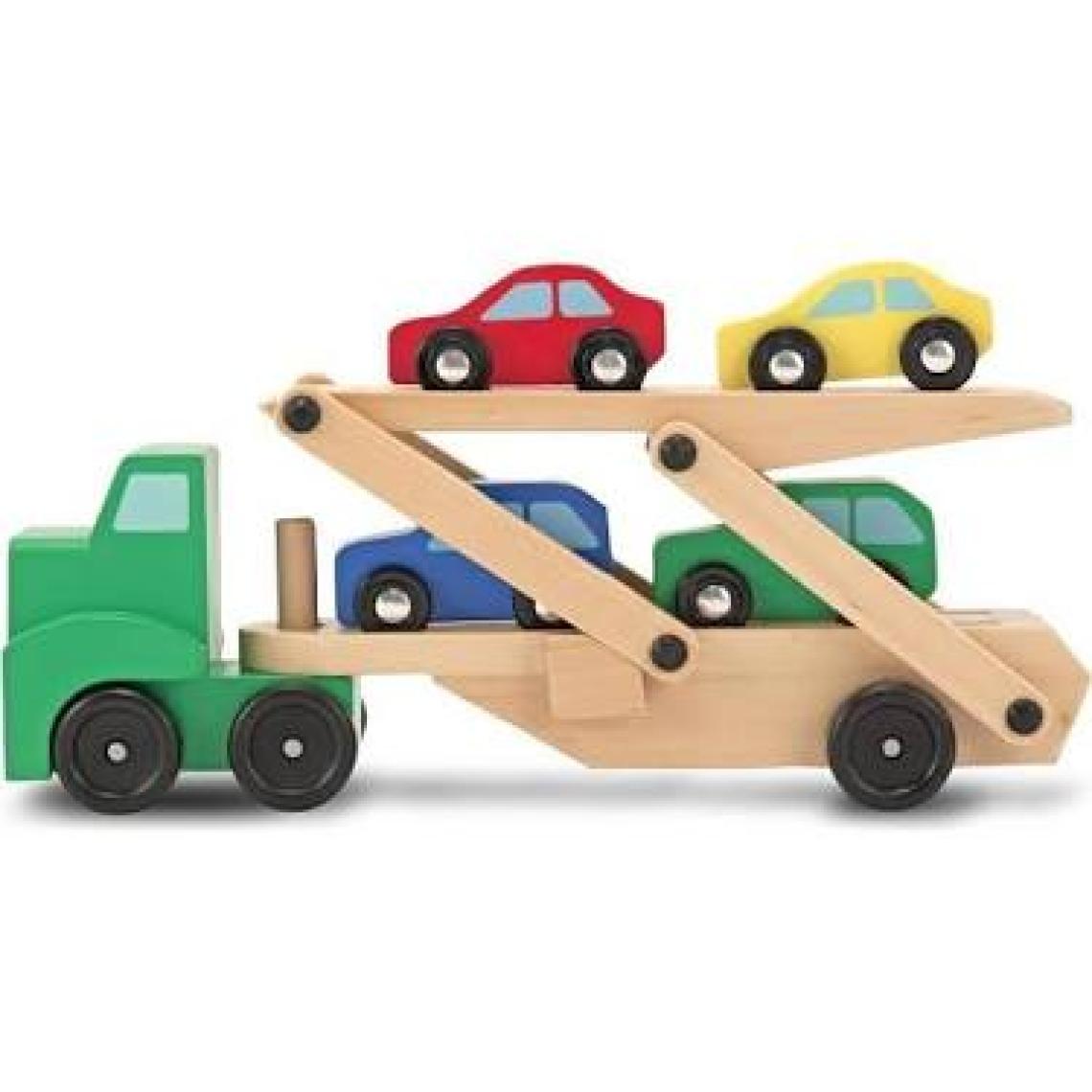 Melissa&Doug Ahşap Araba Taşıyıcı