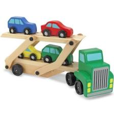 Melissa&Doug Ahşap Araba Taşıyıcı