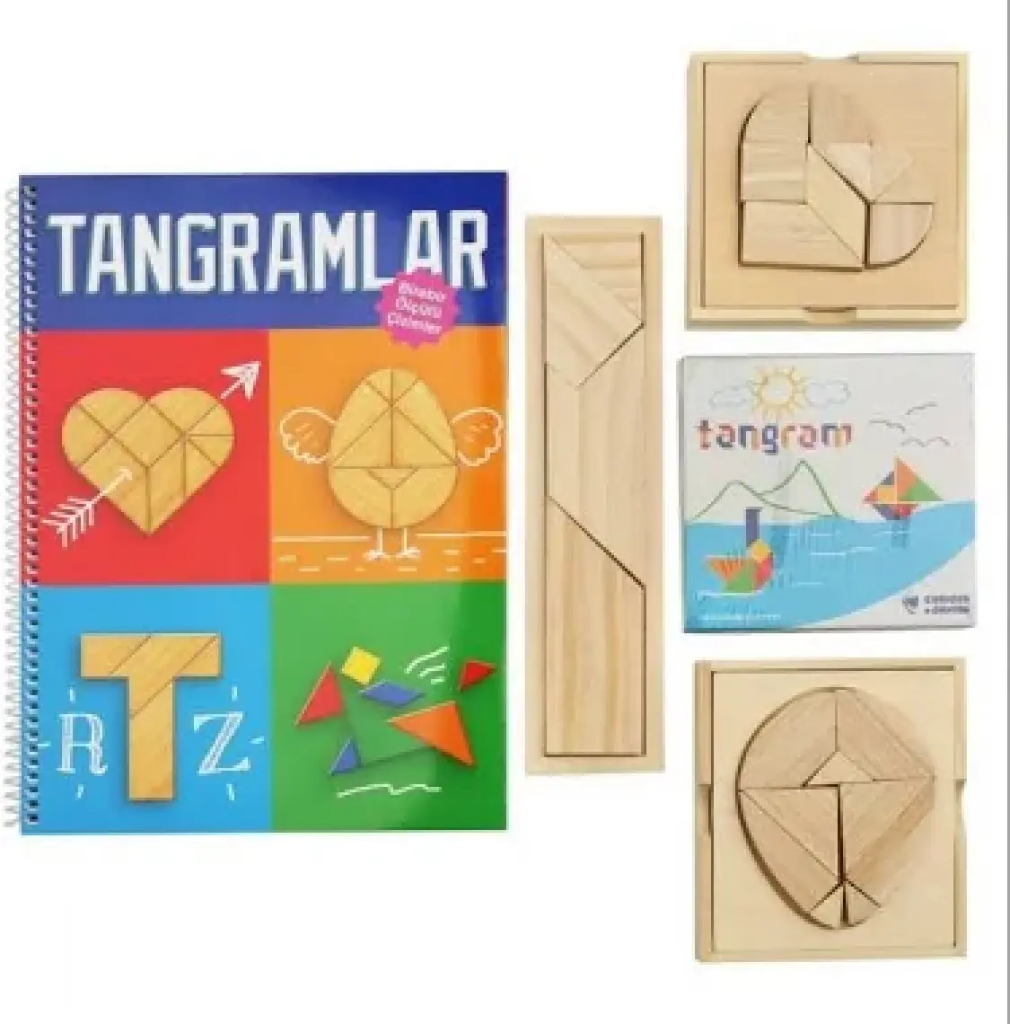 Pal Tangramlar Geometrik Şekiller Seti