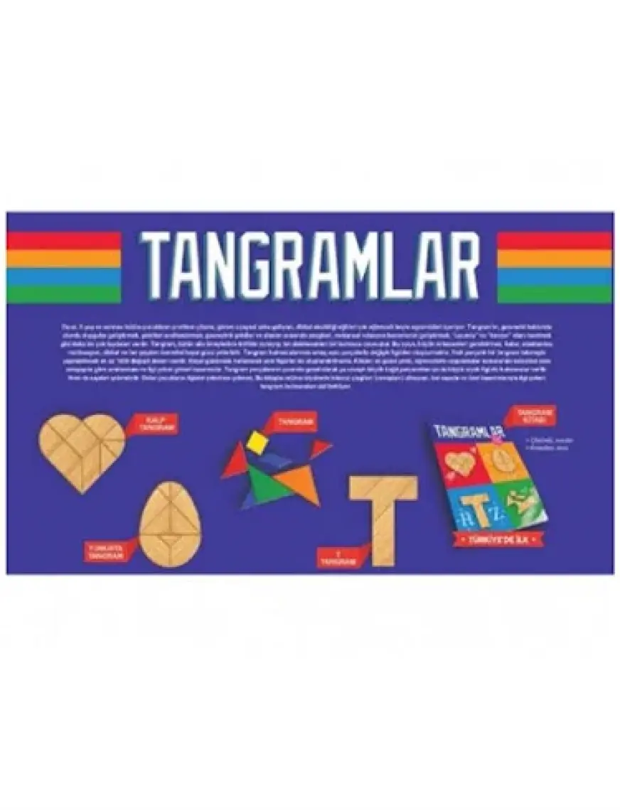 Pal Tangramlar Geometrik Şekiller Seti