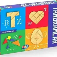 Pal Tangramlar Geometrik Şekiller Seti