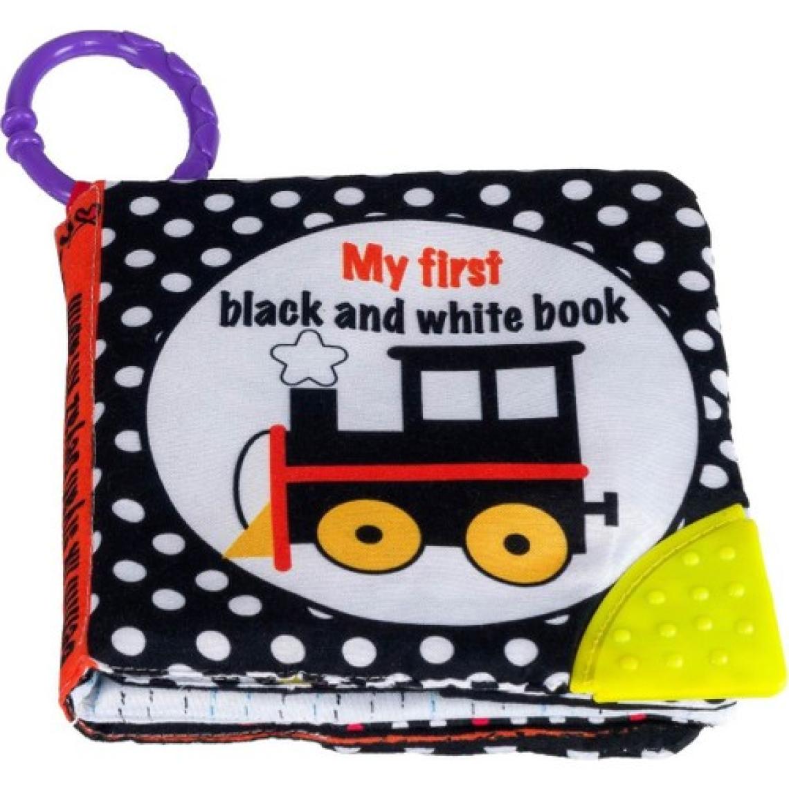Budizzz Ilk Bebek Kitabım | Hışırtılı ve Dişlikli Siyah-Beyaz Duyusal Kitap