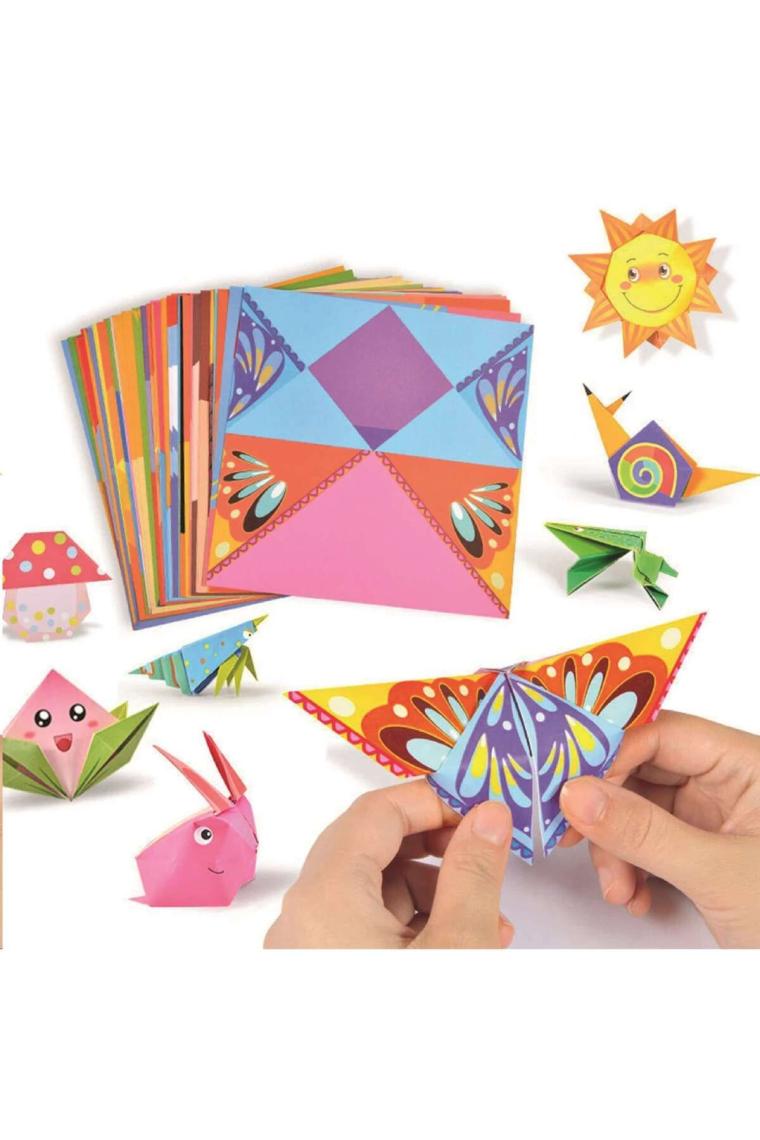 Rossie Origami Seti - 3 Boyutlu Hayvanlar - 48 Sayfa