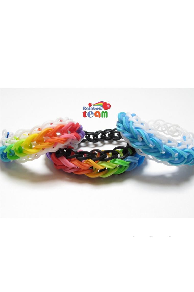 Rainbow Team 7200 Parça  Bileklik Yapım Seti Rainbow 7200