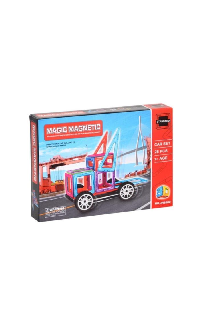 Magic Magnetic 25 Parça Araba Tekerli Magnetik JH8882