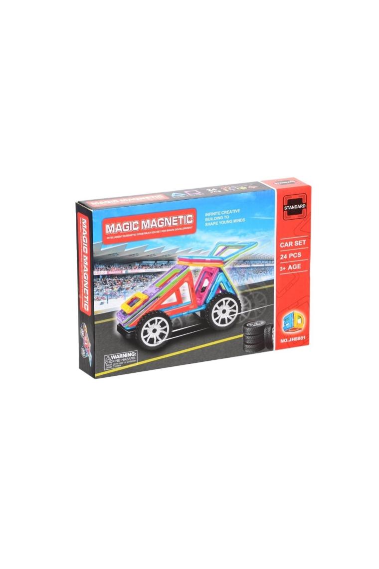 Magic Magnetic 24 Parça Araba Tekerli Magnetik JH8881