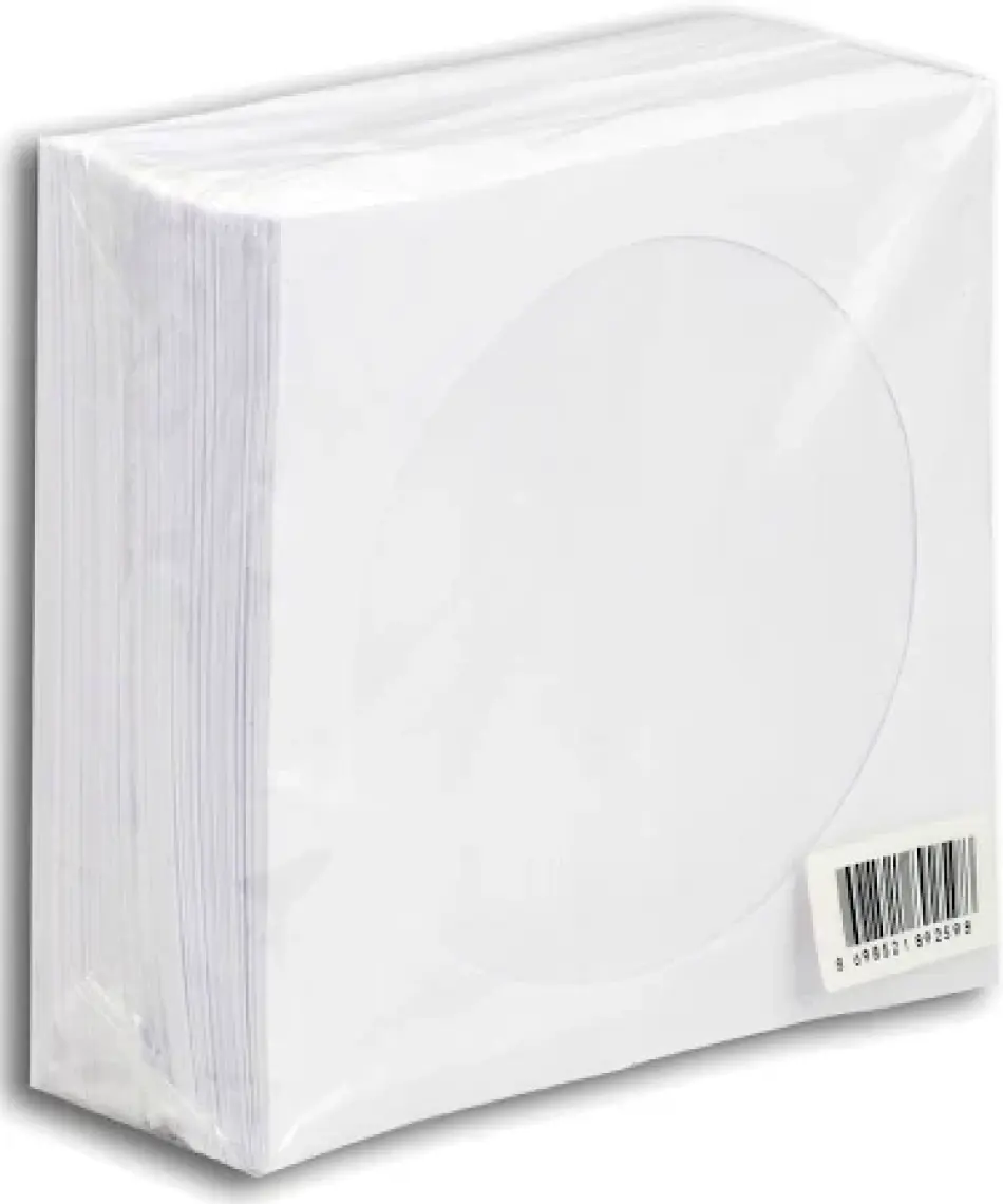 Decodi̇sk CD Zarfi 100 Lu Beyaz