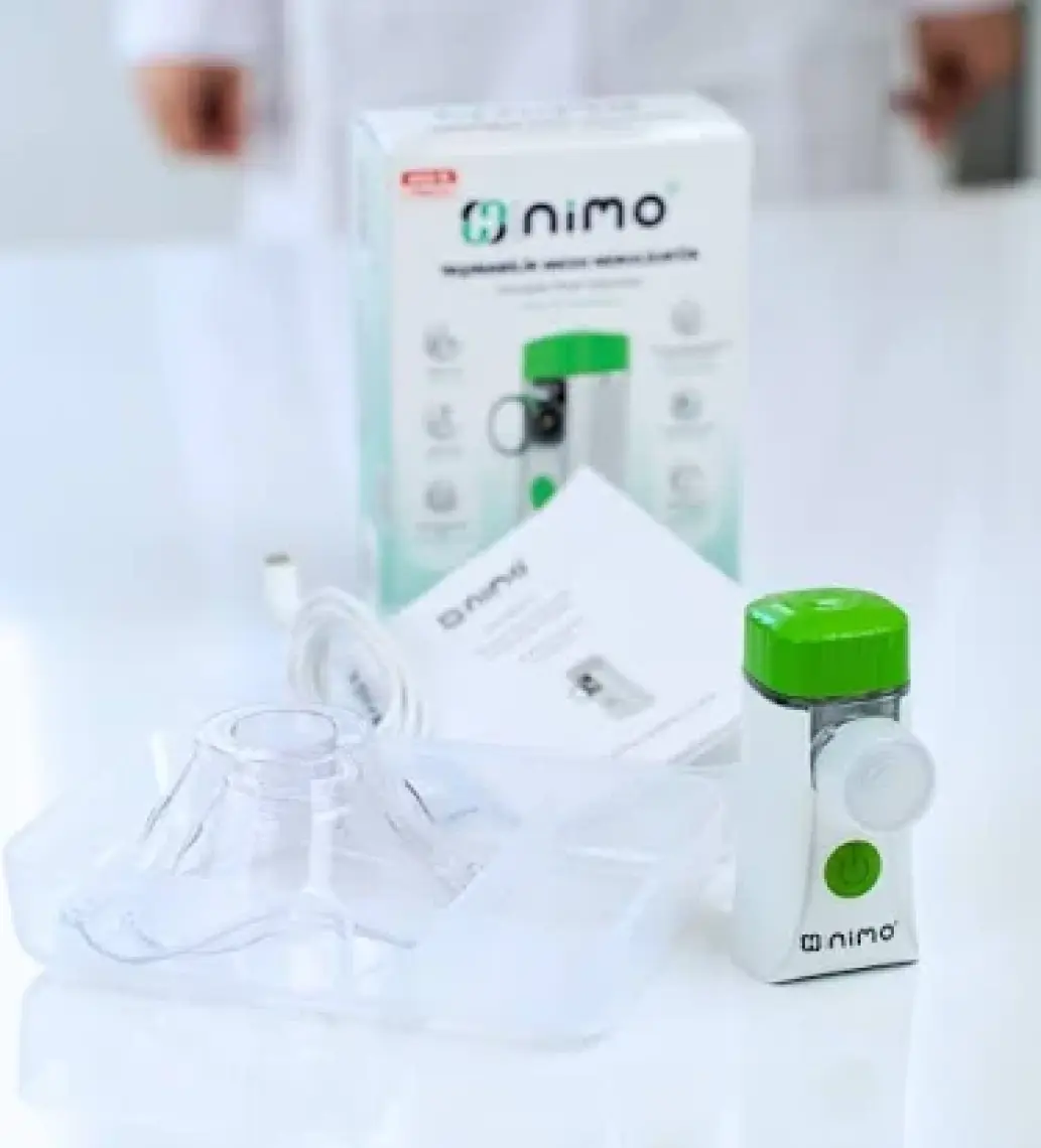 Nimo Hnk-Mesh-01 Şarj Edilebilir Taşınabilir Mini Mesh Nebulizatör