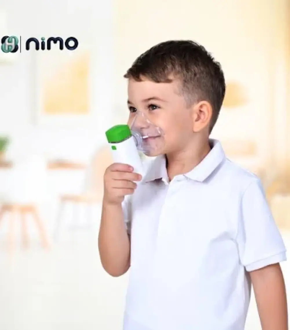 Nimo Hnk-Mesh-01 Şarj Edilebilir Taşınabilir Mini Mesh Nebulizatör