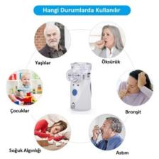 Ac 4020 Taşınabilir Mesh Nebulizatör Çok Hafif Süper Sessiz