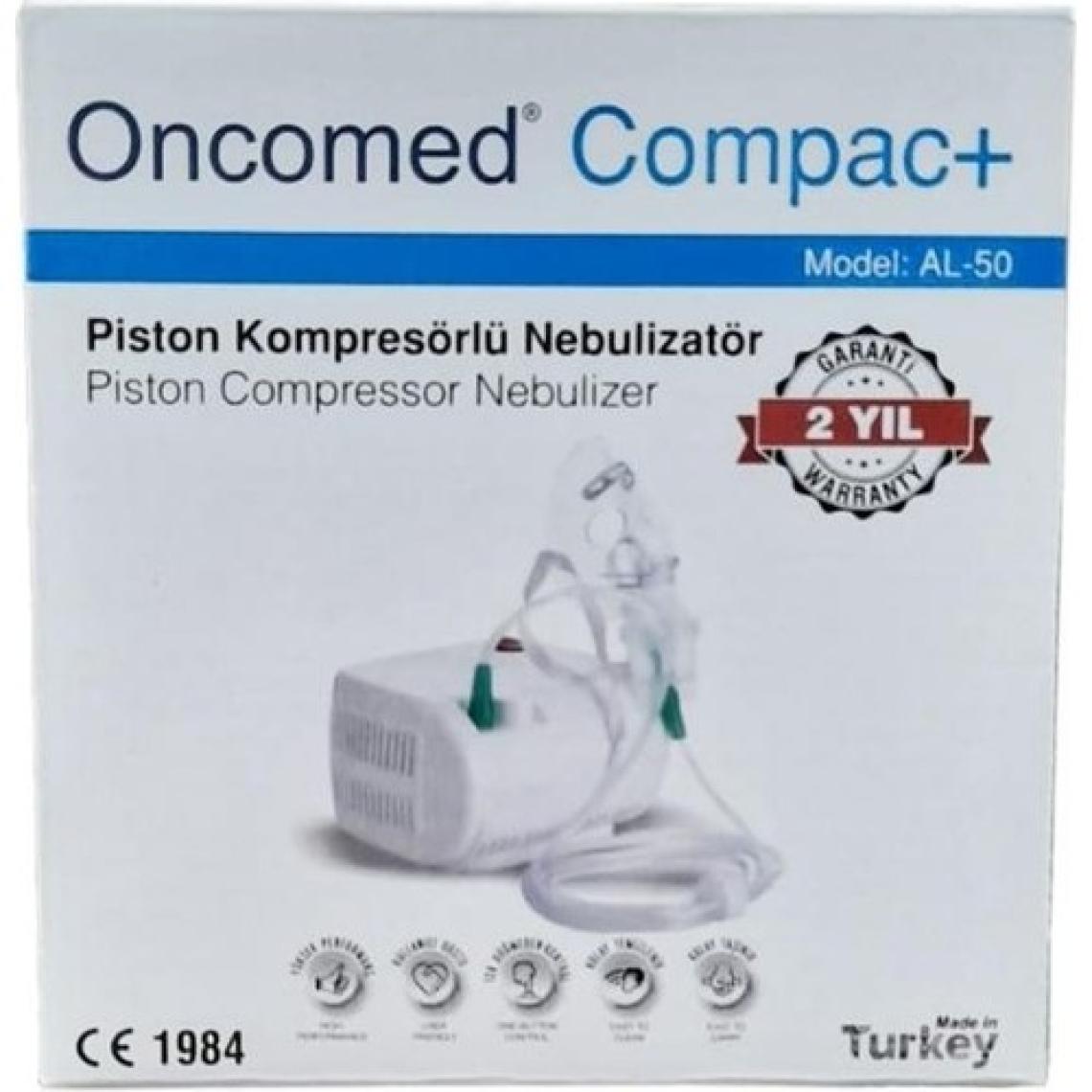 Oncomed Compac+ Al-50 Piston Kompresörlü Nebulizatör