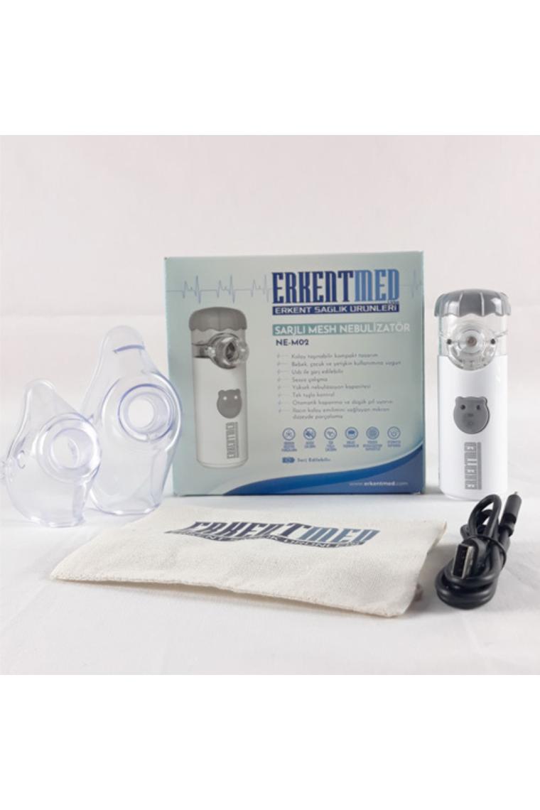 Ne-m02 Şarjlı Mesh Nebulizatör Şarj Edilebilir Taşıma Çantalı