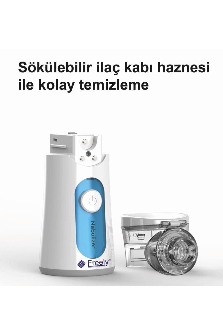 Un300 Taşınabilir Mesh Nebulizatör Yeni Şarj Edilebilir Güçlü Batarya