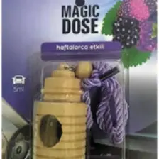 Magic Dose Dekoratif Ahşap Ayna Süsü''Kokulu'' Fruit Garden