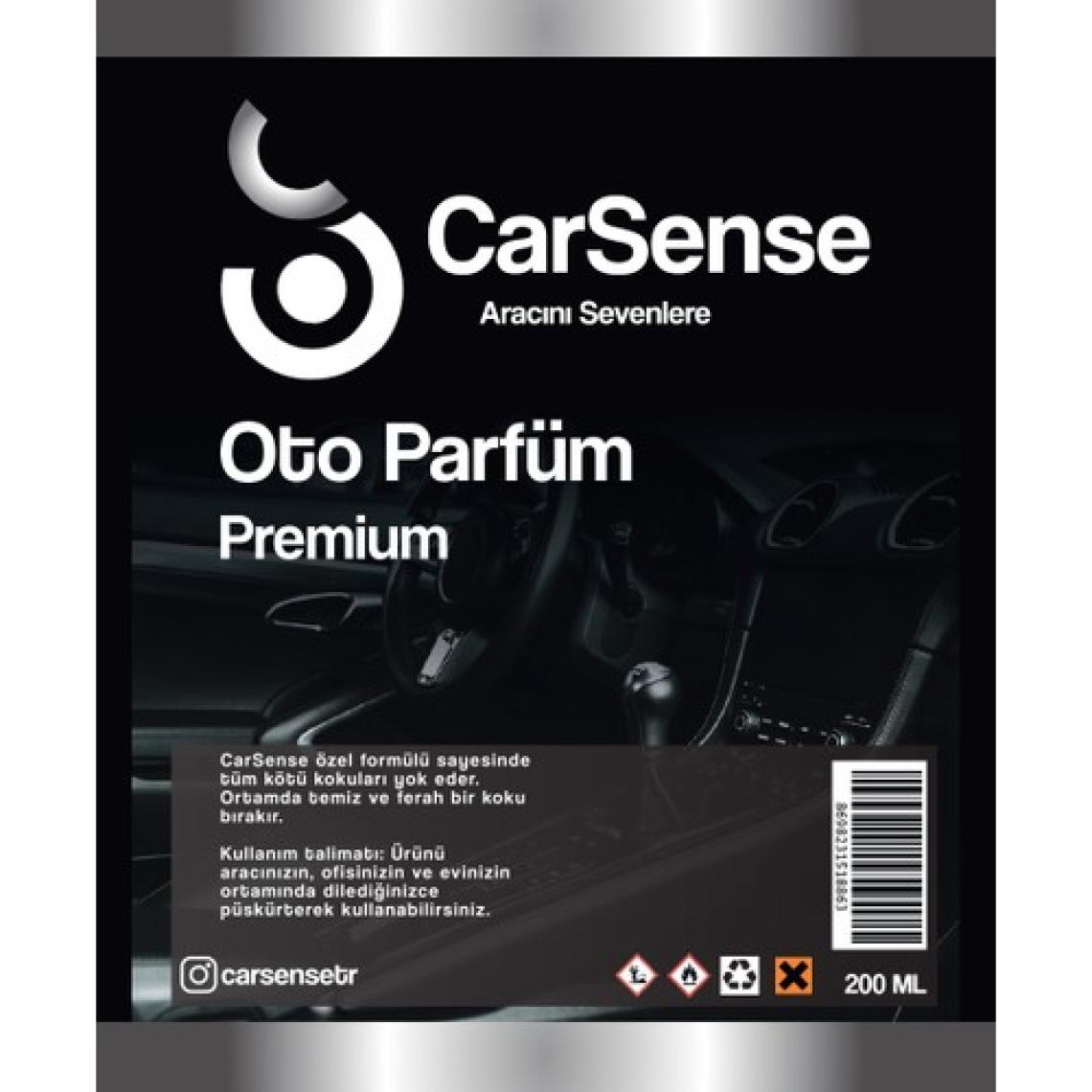 Carsense Oto Parfüm Premium - Sprey Araç Kokusu 200 ml