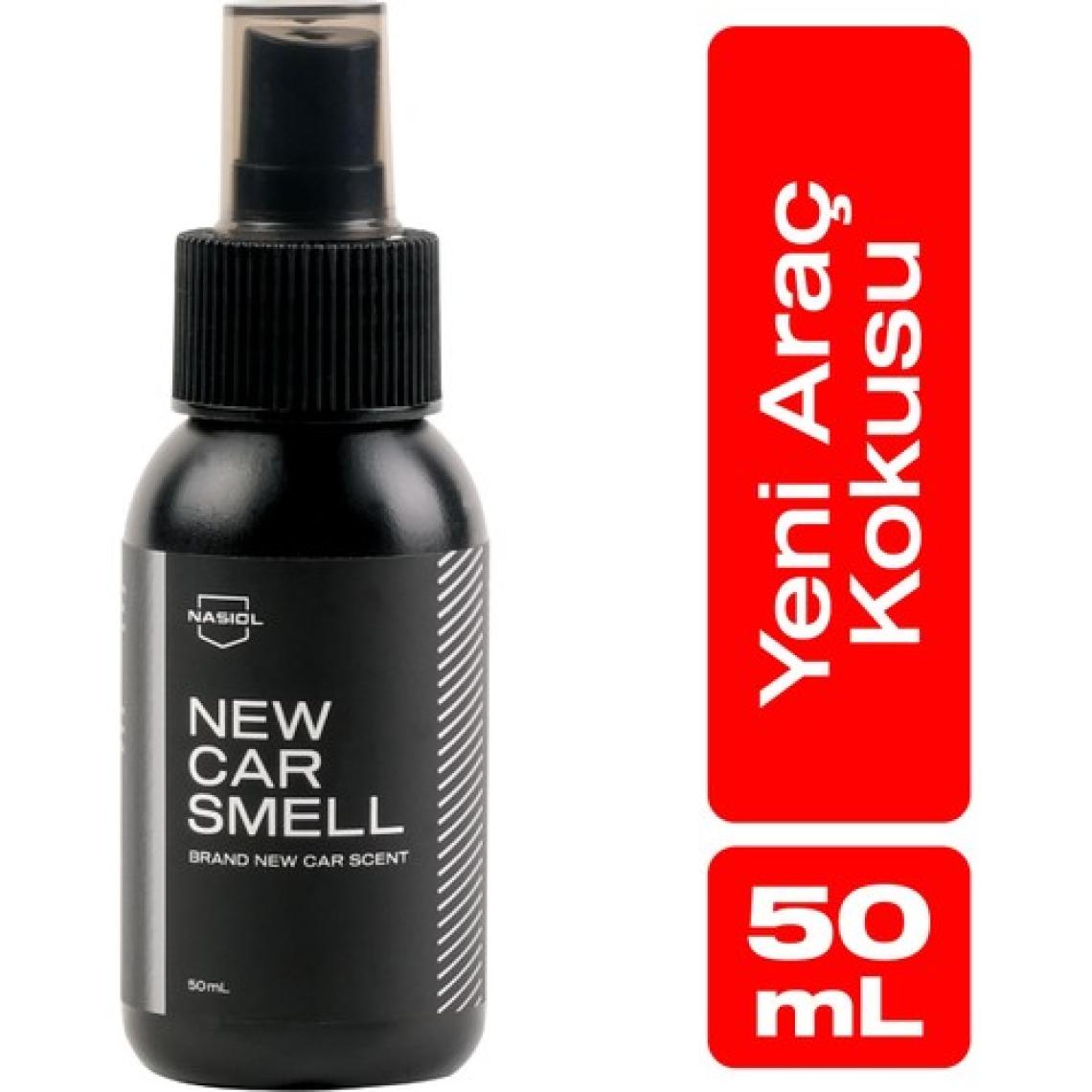 Nasiol New Car Smell Yeni Araç Kokusu-Araç içi Koku Giderici-50ml-Ferahlatıcı Oto Kokusu/Parfümü