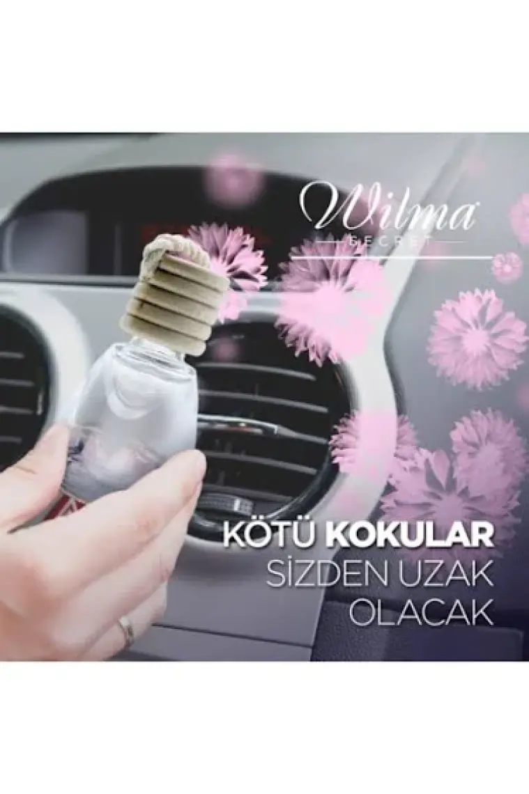Wilma Secret 8 ml Askılı Oto Parfümü Mango