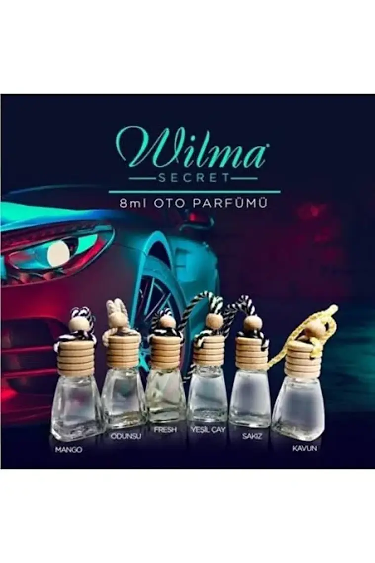 Wilma Secret 8 ml Askılı Oto Parfümü Mango