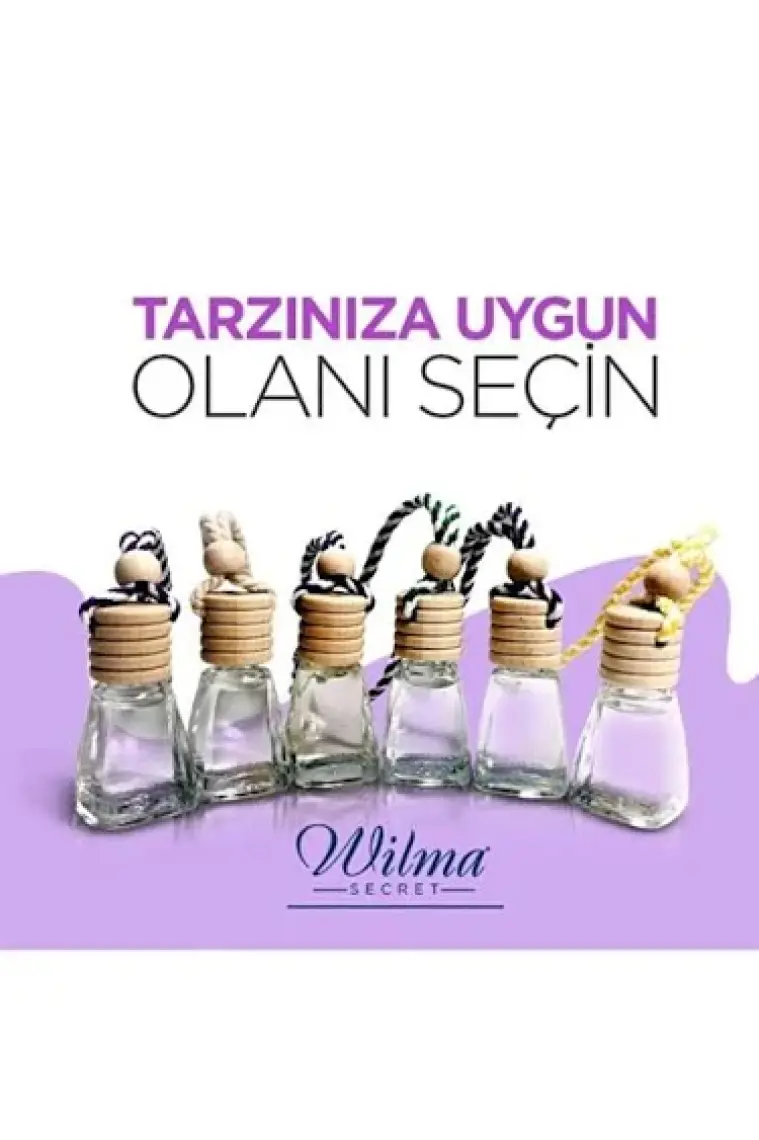 Wilma Secret 8 ml Askılı Oto Parfümü Mango