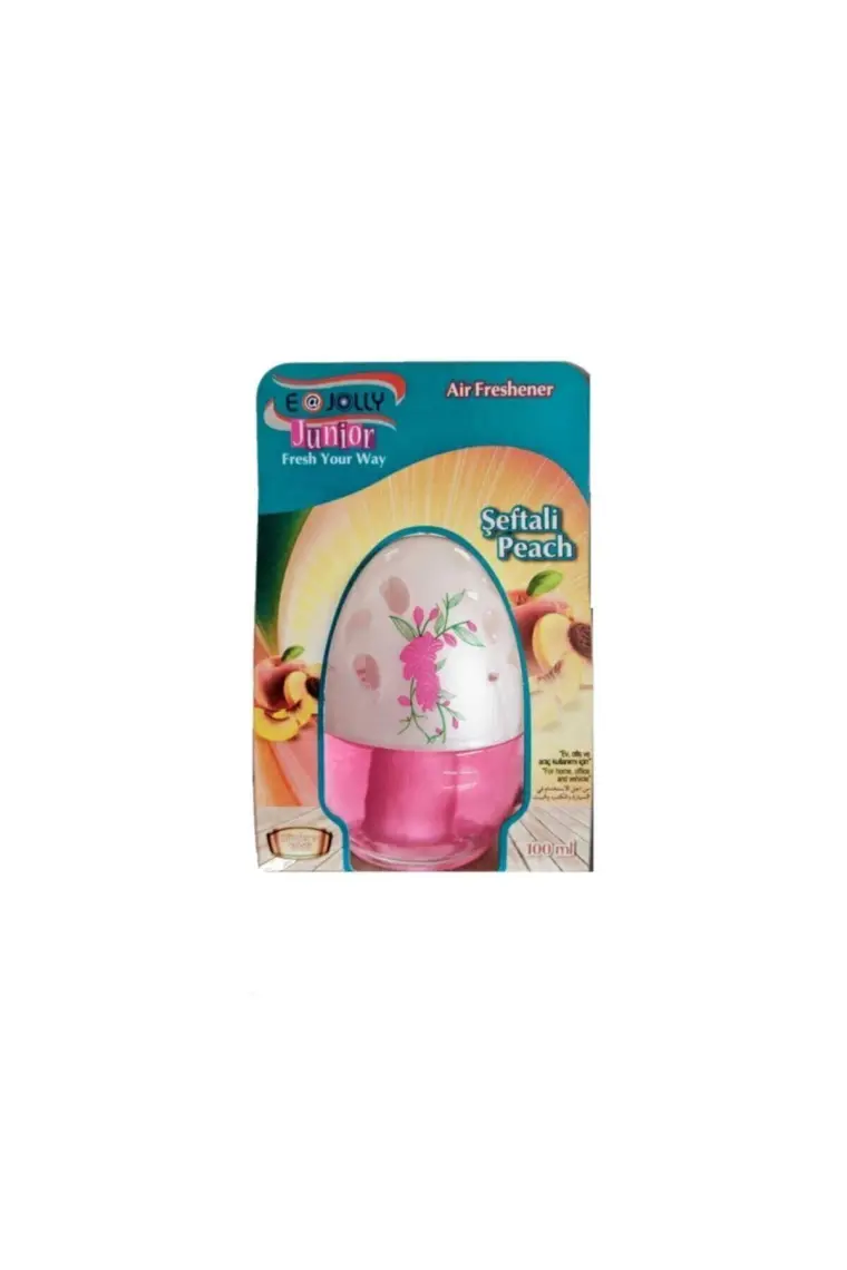E-Jolly Koku Kolçak Içi Dünya Cam Şişe (Şeftali) 100ML