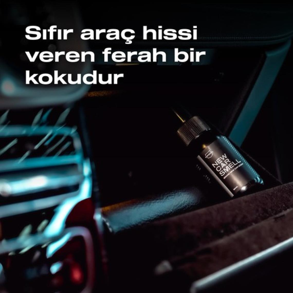 Nasiol New Car Smell Araç Parfümü,Yeni Araç Kokusu-50 mL-Ferahlatıcı Oto Kokusu,Oto Parfümü