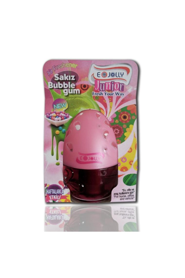 E-Jolly Sakız Aromalı Şişe Cam Koku Oda ve Oto Kokusu Araç Kokusu Kavanoz Koku