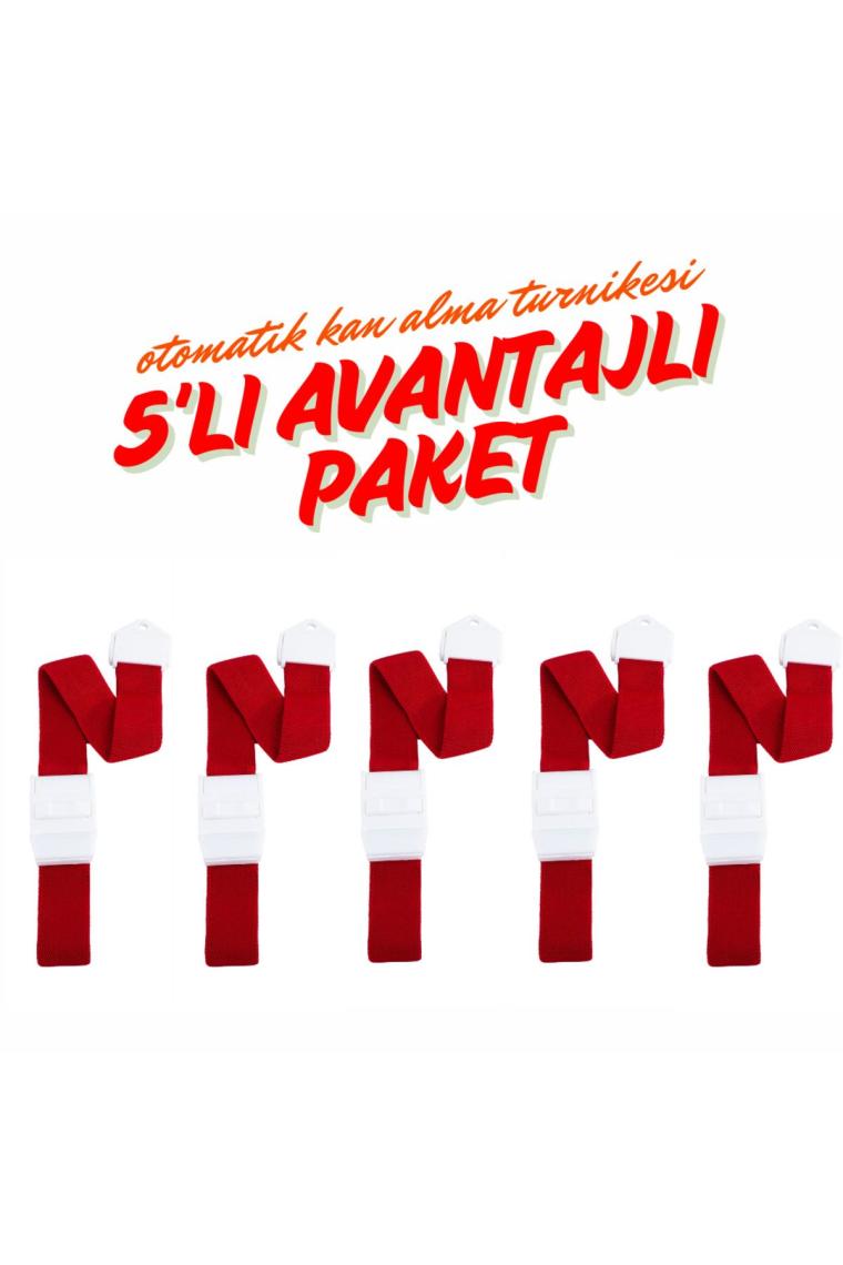 Otomatik Kan Alma Turnikesi 5li Paket ( 5 Adet )