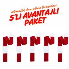 Otomatik Kan Alma Turnikesi 5li Paket ( 5 Adet )