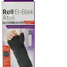 Standart El Bilek Ateli Başparmak Destekli Ayarlanabilir Çift Yönlü Standart