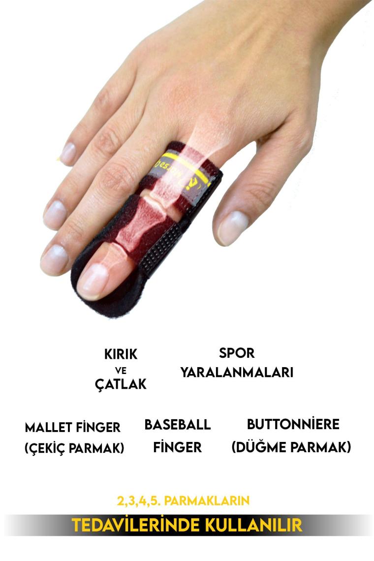 ® Phalango Fix Parmak Sabitleme Parmak Ateli Standart Beden