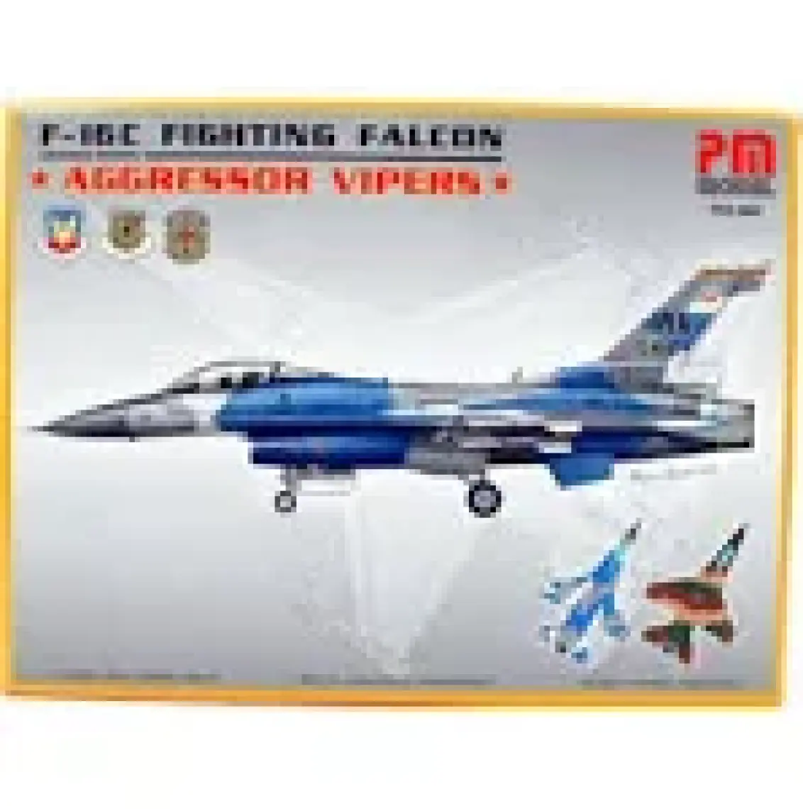 Pm Model F-16 C Aggressor Pm Model Montajlı Plastik Uçak Maket Kiti