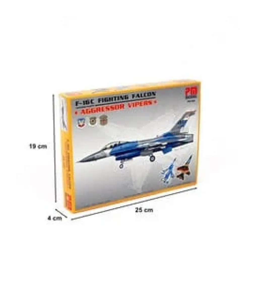 Pm Model F-16 C Aggressor Pm Model Montajlı Plastik Uçak Maket Kiti