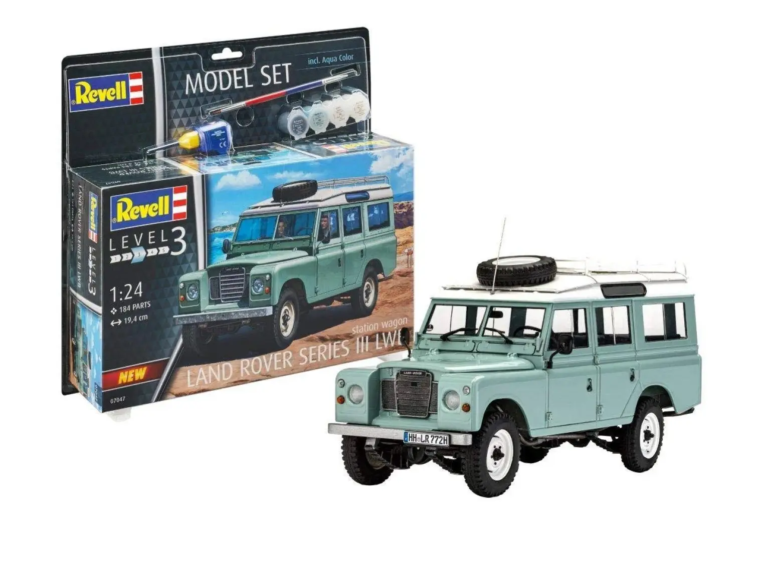 Revell Maket Model Set Land Rover Iıı VBA67047