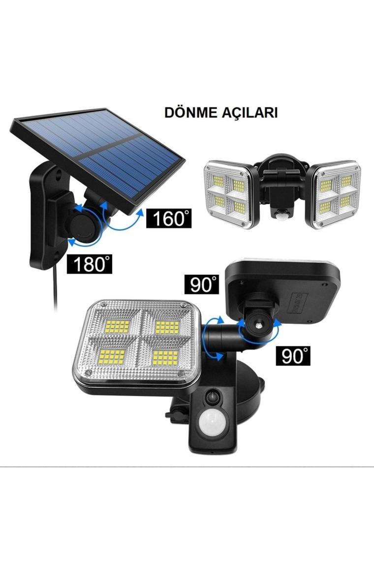 Güneş Enerjili Aydınlatma Solar Lamba 20w 120 Led