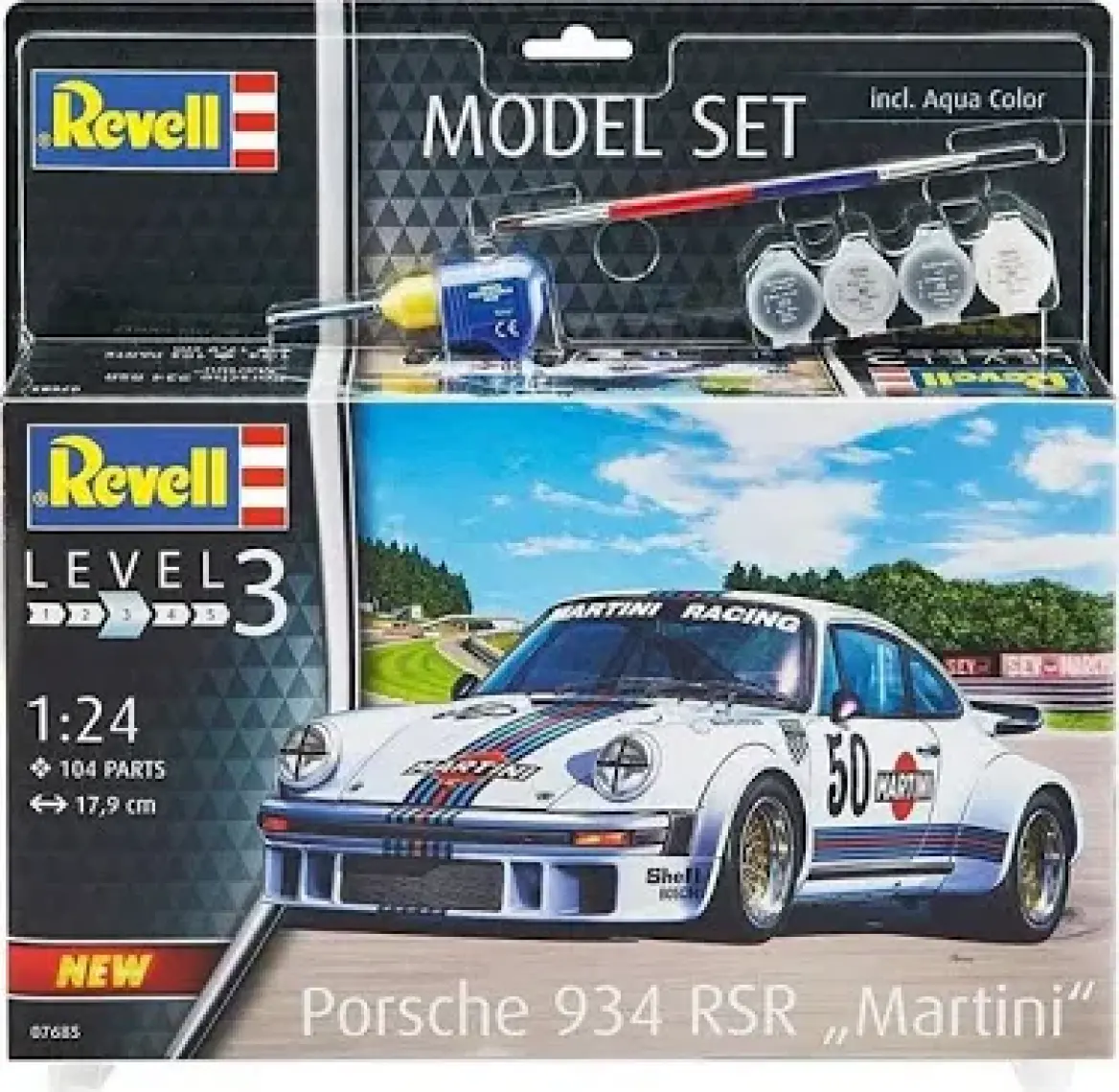 Revell Maket Porsche 934 67685