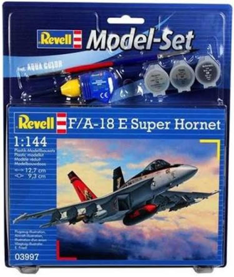 Revell 1:144 Savaş Uçağı Maketi M Set F/A 18E