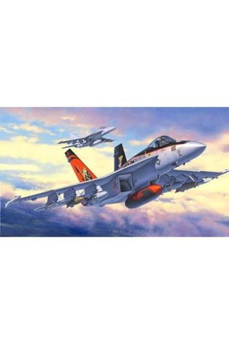 Revell 1:144 Savaş Uçağı Maketi M Set F/A 18E
