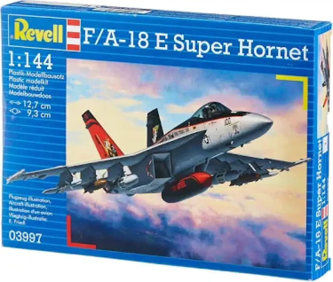 Revell F/A-18E Super Hornet-1:144 Olcek-3997 (Plastik Maket)