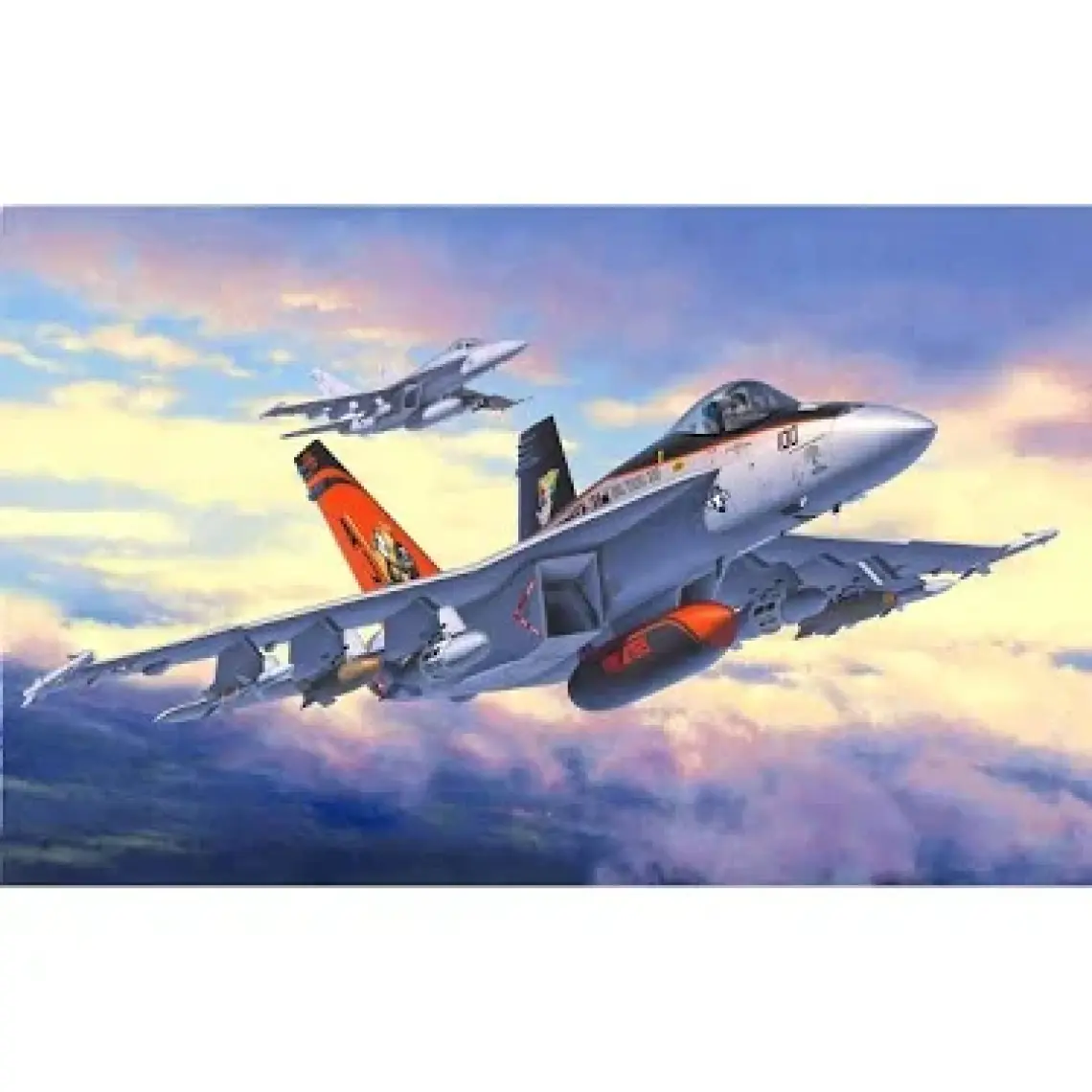Revell F/A-18E Super Hornet-1:144 Olcek-3997 (Plastik Maket)