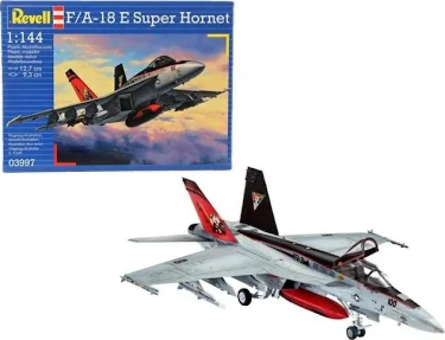 Revell F/A-18E Super Hornet-1:144 Olcek-3997 (Plastik Maket)