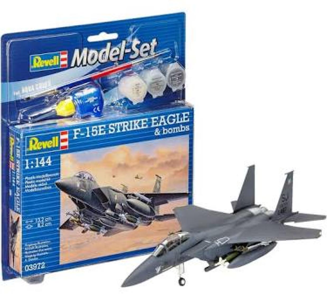Revell F 15E Strike Eagle Maket Seti 63972 1:144